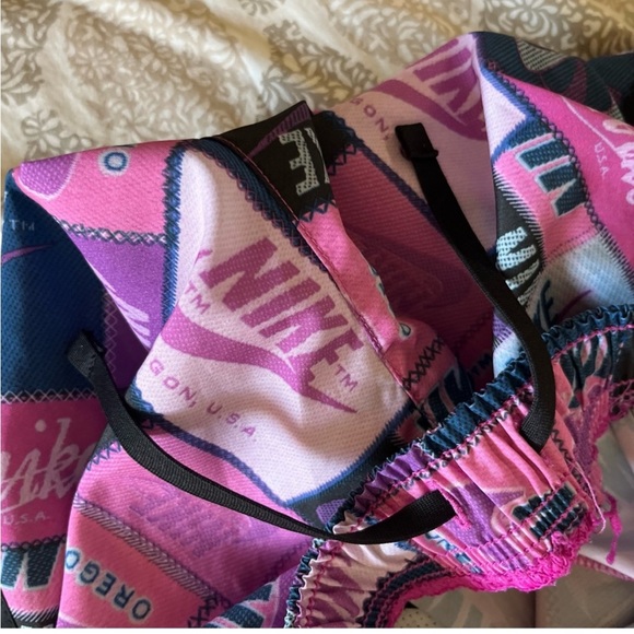 Nike Running Shorts -rare - like new condition - Pink & Purple, white and black - Picture 5 of 5